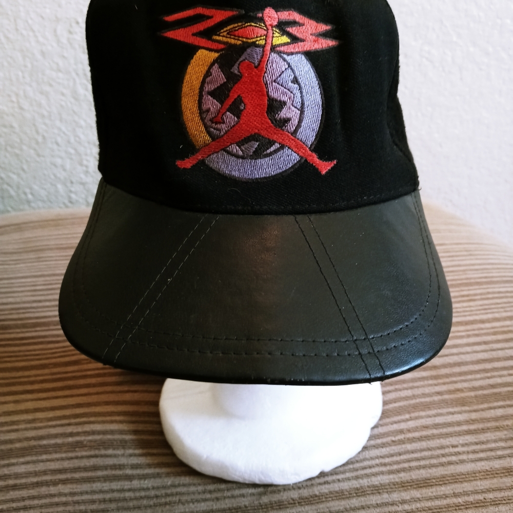 Nike air Jordan leather bill snapback